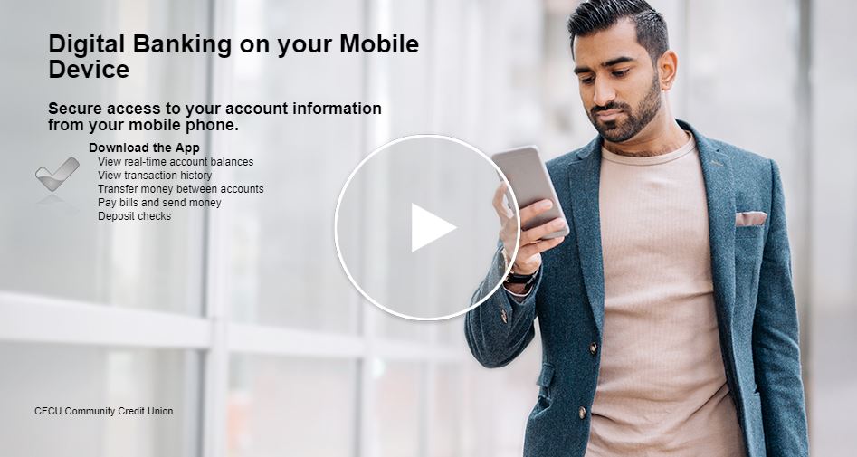 Digital Banking on your Mobile Device video link.