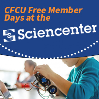 CFCU Free Member Days at the Sciencenter