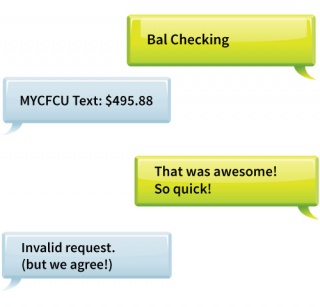 Text Banking Example